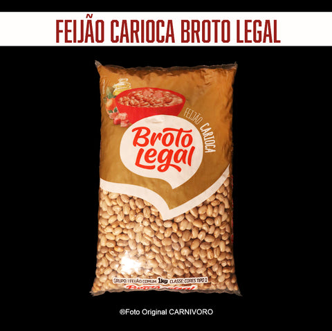 豆(カリオカ) Feijão Carioca Broto Legal 1kg /Preço com imposto de 8% incluso