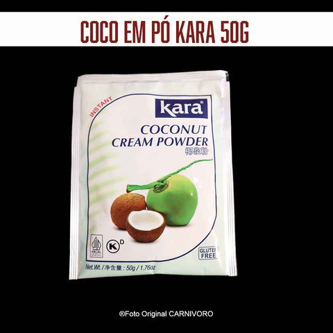 ココナッツクリームCreme de Coco em Pó Kara 50g /Preço com imposto de 8% incluso