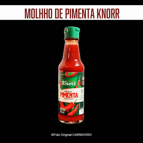 調味料 Molho de Pimenta Knorr 150ml /Preço com imposto de 8% incluso