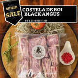 Costela com Osso Black Angus Pacote com 1kg /Preço com imposto de 8% incluso