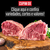 Cupim OX Fresco AMH AUSTRALIA 100% carnes frescas /Preço por kg com imposto de 8% incluso peças fechadas