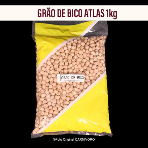 豆(ひよこ) Grão de Bico Atlas 1kg /Preço com imposto de 8% incluso
