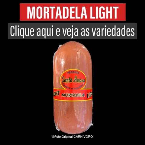 ハム モルタデッラ Mortadela Light Santo Amaro /Preço com imposto de 8% incluso
