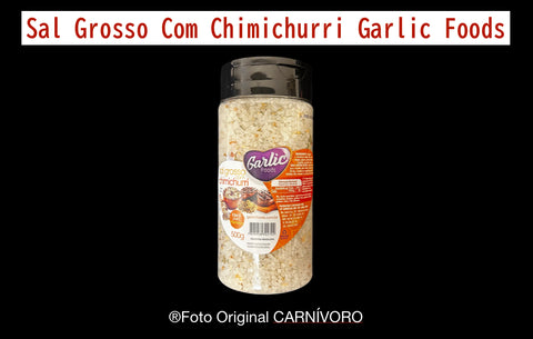 Sal Grosso Com Chimichurri Garlic Foods