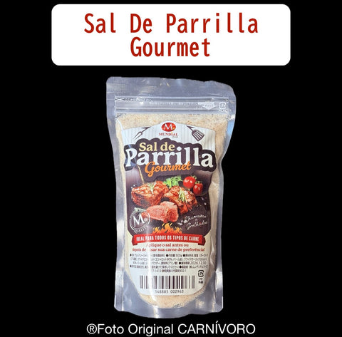 グリルソルト Sal De Parrilla Gourmet Mundial Foods 500g /Preço com imposto de 8% incluso