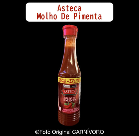 ホットソース Asteca Molho De Pimenta 200ml /Preço com imposto de 8% incluso