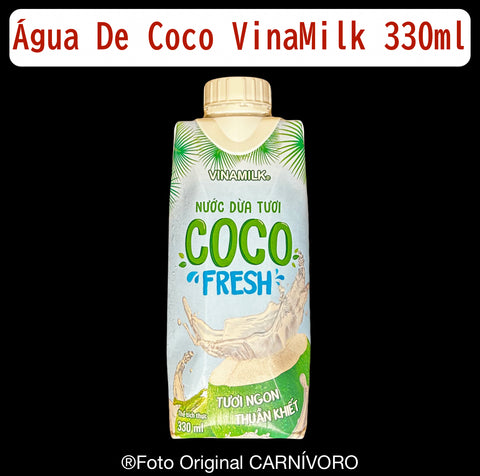 ココナッツウォーター Água De Coco VinaMilk 330ml /Preço com imposto de 8% incluso