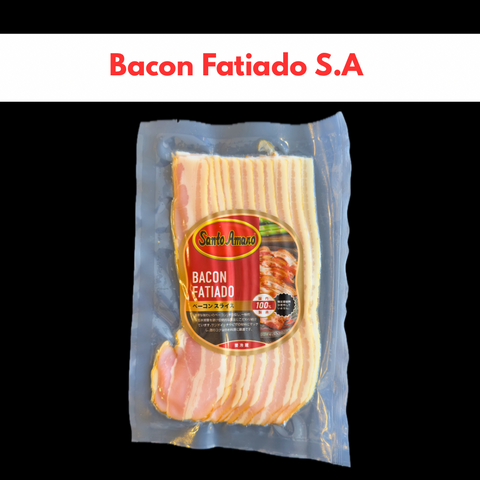 ベーコン Bacon Fatiado Santo Amaro 150g /Preço com imposto de 8% incluso