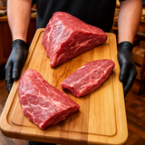 牛ブラックアンガスオモサンカク肉 Maminha Black Angus /Preço por kg com imposto de 8% incluso perfeita para assar na grelha ou no forno totalmente aprovado pelo bigodinho