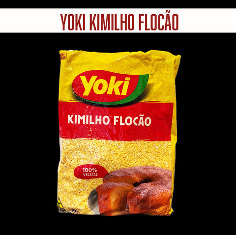 雑穀 Farinha de Milho Kimilho Flocão Yoki 500g /Preço com imposto de 8% incluso