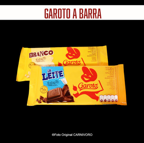 チョコレート Chocolocate Garoto Barra