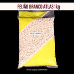 豆(白豆) Feijão Branco Atlas 1kg /Preço com imposto de 8% incluso