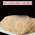 Bife Alcatra Angus Temperado e à Milanesa /Preço por kg com imposto de 8% incluso