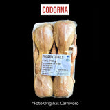 Codorna (embalagem com 4 unidades)  +/- 800g /Preço com imposto de 8% incluso