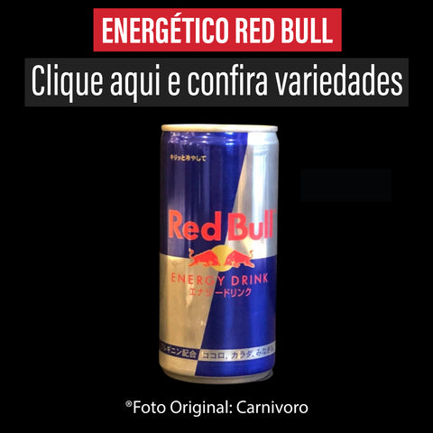 エナジードリンク Energético Red Bull /Preço com imposto de 8% incluso (Ver Variedades)