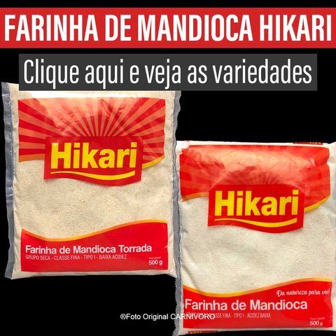雑穀 Farinha de Mandioca Hikari 500g /Preço com imposto de 8% incluso