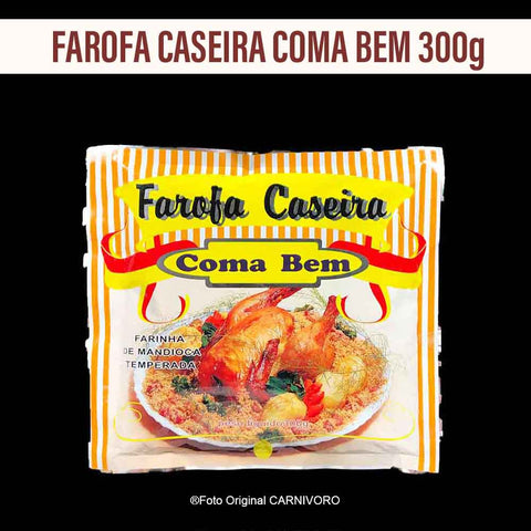 キャサバ粉味付き Farofa Coma Bem Caseira 300g /Preço com imposto de 8% incluso