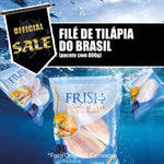 ティラピア Filé de Tilápia do Brasil Peixe Frish 800g /Preço com imposto de 8% incluso