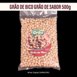 豆(ひよこ) Grão de Bico Grão de Sabor 500g /Preço com imposto de 8% incluso