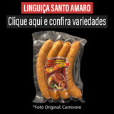 スモークソーセージ Linguiça Santo Amaro /Preço com imposto de 8% incluso (Ver Variedades)