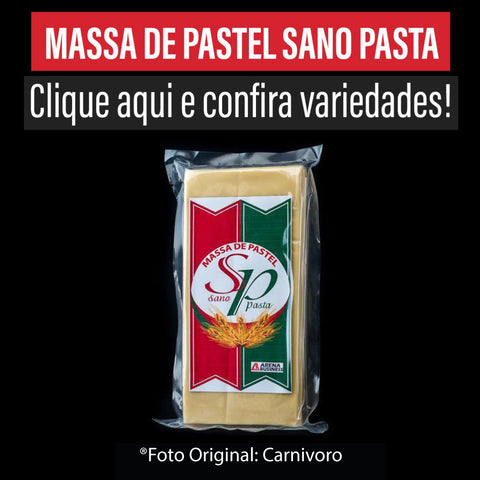 パステル Massa de Pastel Sano Pasta /Preço com imposto de 8% incluso (Ver Variedades)