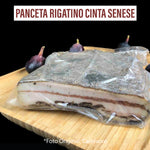チンタセネーゼパンチェッタ Panceta Rigatino cinta senese Italiano /Preço por kg com imposto de 8% incluso