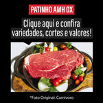 Patinho OX AMH AUSTRALIA 100% carnes frescas /Preço por kg com imposto de 8% incluso