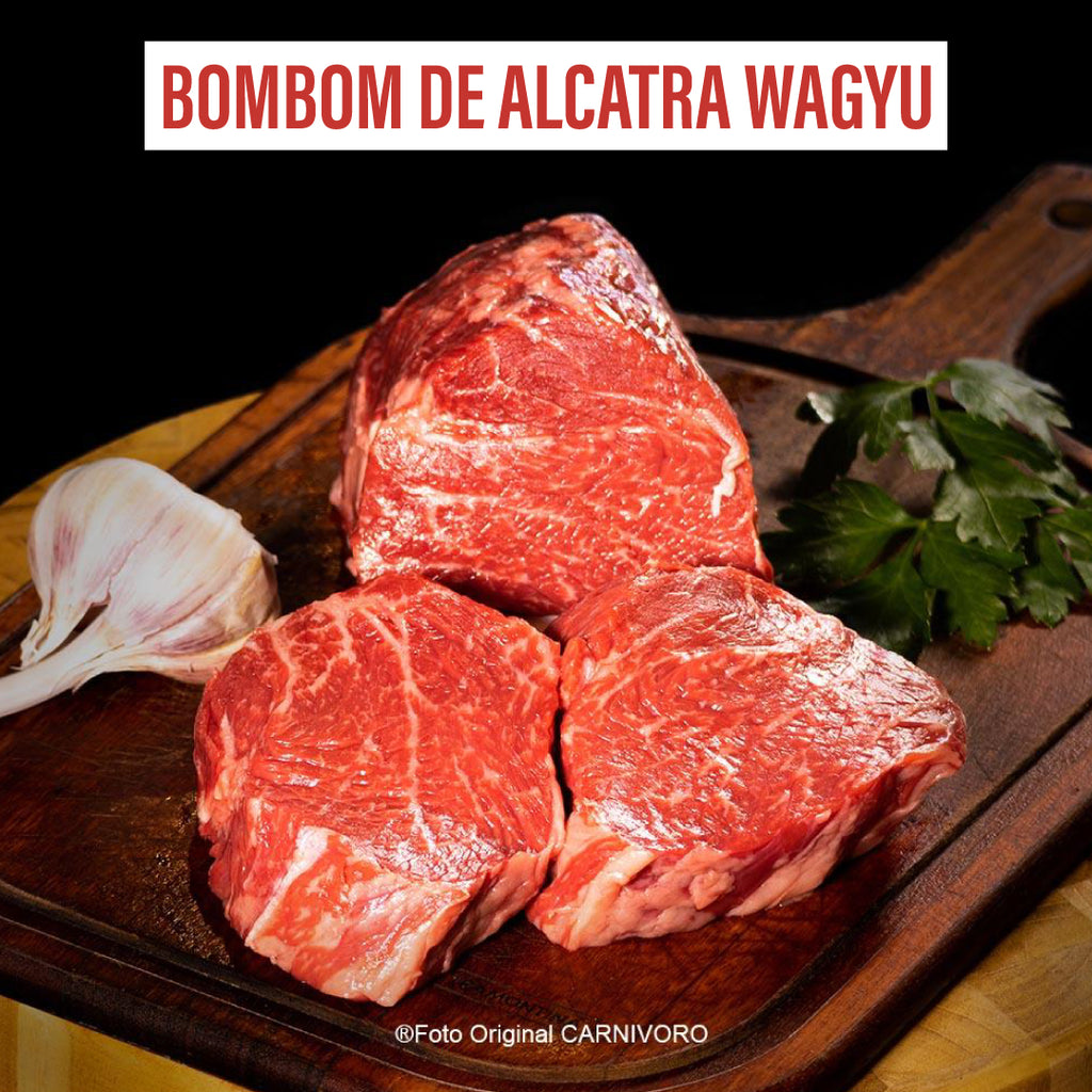 Bombom da Alcatra Wagyu /Preço por kg com imposto de 8% incluso ...