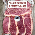 Picanha Carnivoro Pacote com 6 Cortes Variados (+/- 1,6kg) /Preço com imposto de 8% incluso