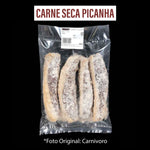 ドライミート Carne Seca Picanha Salgada Carnivoro +/- 500g /Preço com imposto de 8% incluso